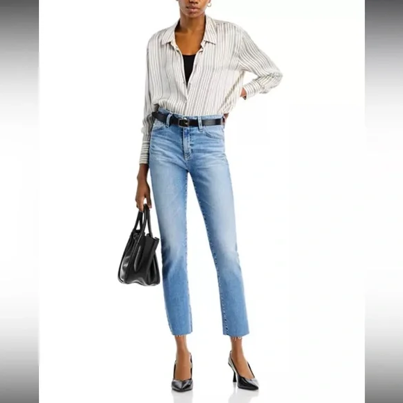 AG•Mari Cropped High Rise Slim Jeans - 20 Years Trifecta
✨NWT✨ - Picture 2 of 9